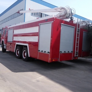 Sinotruk Howo 6x4 <span class=keywords><strong>camion</strong></span> de pompiers à flèche télescopique de <span class=keywords><strong>18</strong></span> mètres avec télécommande - Product Image 6