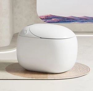 Articles sanitaires, toilette intelligente, toilette automatique de luxe, auto-nettoyante, nouvelle conception, toilette en forme d'œuf, <span class=keywords><strong>commode</strong></span> pour salle de bain - Product Image 1