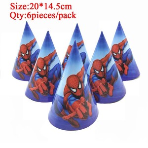 Set <span class=keywords><strong>de</strong></span> Decoración para Fiesta <span class=keywords><strong>de</strong></span> <span class=keywords><strong>Cumpleaños</strong></span> <span class=keywords><strong>de</strong></span> Spider-Man, Adornos Colgantes, Vasos <span class=keywords><strong>de</strong></span> Papel, Mantel, Pancarta, Platos - Product Image 3