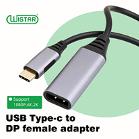 Câble de conversion WISTAR Type-C vers DP 4K 60HZ pour projection de téléphone portable sur moniteur d'ordinateur, adaptateur USB-C