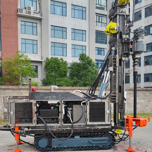 Plataforma de microapilamiento UMP 5 en 1 | Unidad combinada de perforación/lechada/anclaje Construcción de cimentación minipiladora con control remoto - Product Image 5