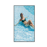 Pantalla LCD LED Ultrafina IP65 para Interiores/Exteriores, Montaje en Pared, Táctil de 10 Puntos, para Publicidad, Elevadores, Educación, Tiendas