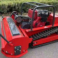 Tondeuse robot automatique 4 temps responsive pour les pelouses des banlieues américaines, détection d'obstacles par IA, fréquence de coupe variable