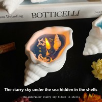 Gel-Wachs Muschelförmige Duftkerze Handgemacht Hochzeit Heim-Duft Aromatherapie Deko Geschenk Raumdekoration Schlafzimmer SPA Großhandel