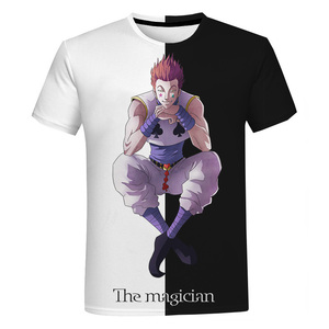 เสื้อยืดพิมพ์ลาย 3 มิติ สไตล์ญี่ปุ่น สำหรับผู้หญิงและผู้ชาย แฟชั่นสตรีทแวร์ แขนสั้น ลายอนิเมะ - Product Image 3