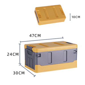 Hoge Kwaliteit Kleine Maat Large Volume Vouwen Plastic Auto <span class=keywords><strong>Organizer</strong></span> Voor Opslag Opvouwbare - Product Image 3
