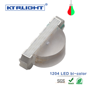KTRLIGHT 1204 SMD LED Bi-colore diodo lampada perline rosso e blu 0.1W 1204 vista laterale Led Chip di luce - Product Image 4