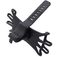 Support de téléphone universel en silicone à rotation 360° pour guidon de moto, scooter électrique et vélo, fixation pour navigation