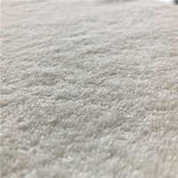 Haute qualité 260gsm blanc bambou Fiber serviette tissu 90% bambou 10% Polyester éponge tricot tissu pour bébé drap de lit