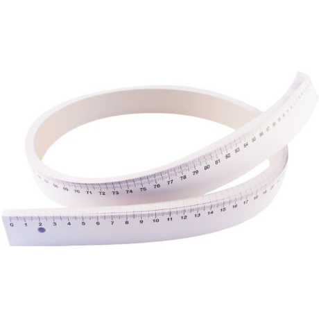 Retractable Smooth PVC ABS Plastic Paper Measuring Tape in Imperial Meter CM Metric Systems 3 Meters Length