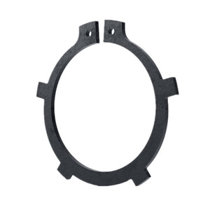 Anneau de retenue Seeger 40 mm, forme conique, à encliquetage, norme nationale métrique, surface noire - Product Image 1