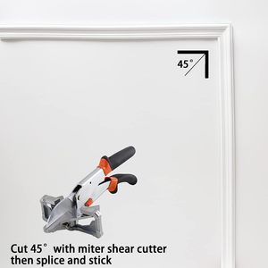<span class=keywords><strong>Moulure</strong></span> murale 3D moderne en PVC autocollante, profilé décoratif auto-adhésif <span class=keywords><strong>pour</strong></span> portes d'armoires et cadres de miroirs, décoration DIY <span class=keywords><strong>pour</strong></span> la maison - Product Image 3