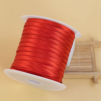 Ruban biais satiné 6 mm effet soie, sans repassage, pour cheongsam et vêtements