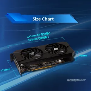 PowerColor New for XFX RX7650GRE/6750GRE <b>Fan</b> Desktop <b>Computer</b> Gaming Dedicated Graphics Card Desktop Gaming Graphics Card new Gr - Product Image 2