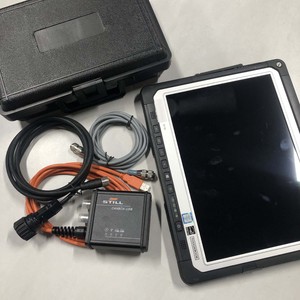 สายเคเบิลวินิจฉัยรถยกแท้ Canbox 50983605400 สำหรับ Still พร้อมกล่องวินิจฉัยรถบรรทุก อุปกรณ์เชื่อมต่อ Can Bus Line พร้อมแท็บเล็ต CF33 - Product Image 1