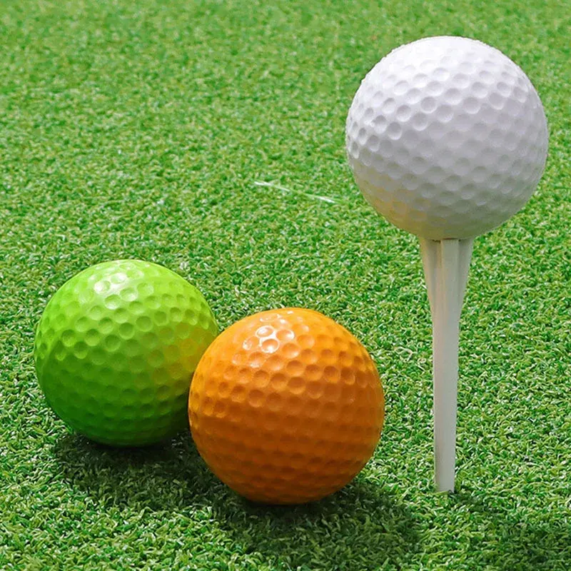 Customized Soft EVA PU Foam Golf Ball Color For Practice Golf Ball