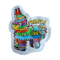 Sceller à chaud 8e 7g 14g 35g Ziplock Doypack spécial forme irrégulière découpé Cookie gommeux petit Cali 3.5 sacs en Mylar
