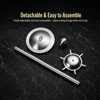 Ustensiles de cuisine en acier inoxydable SS304 : Spatule pour wok, Spatule ajourée, Louche à soupe, Spatule à riz – Outils de cuisine pour la cuisson, la friture et les chefs de restaurant
