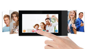 2mp Tuya Wifi bel pintu pintar berkabel sistem keamanan rumah Video pintu interkom telepon 10.1 inci dengan bel pintu - Product Image 3