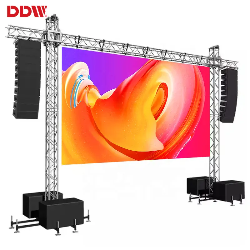 Lampu dinding Video sewa panggung manik-manik lampu kualitas tinggi 3840Hz modul layar Led kecepatan penyegaran P2.9 Display Led dalam ruangan untuk penggunaan acara