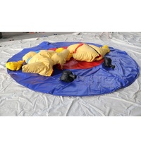 Combinaison gonflable personnalisée à double couche en PVC, combinaison de jeu de ballon gonflable, combinaison gonflable