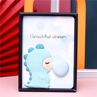 Cahier de notes A5 mignon rose pour filles fournitures scolaires japonaises Kawaii avec reliure en spirale à feuilles mobiles cadeau de couture de selle