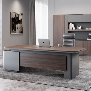 Guangdong Foshan Venta al por mayor de lujo Moderno minimalista CEO Gerente ejecutivo Escritorio de oficina - Product Image 4