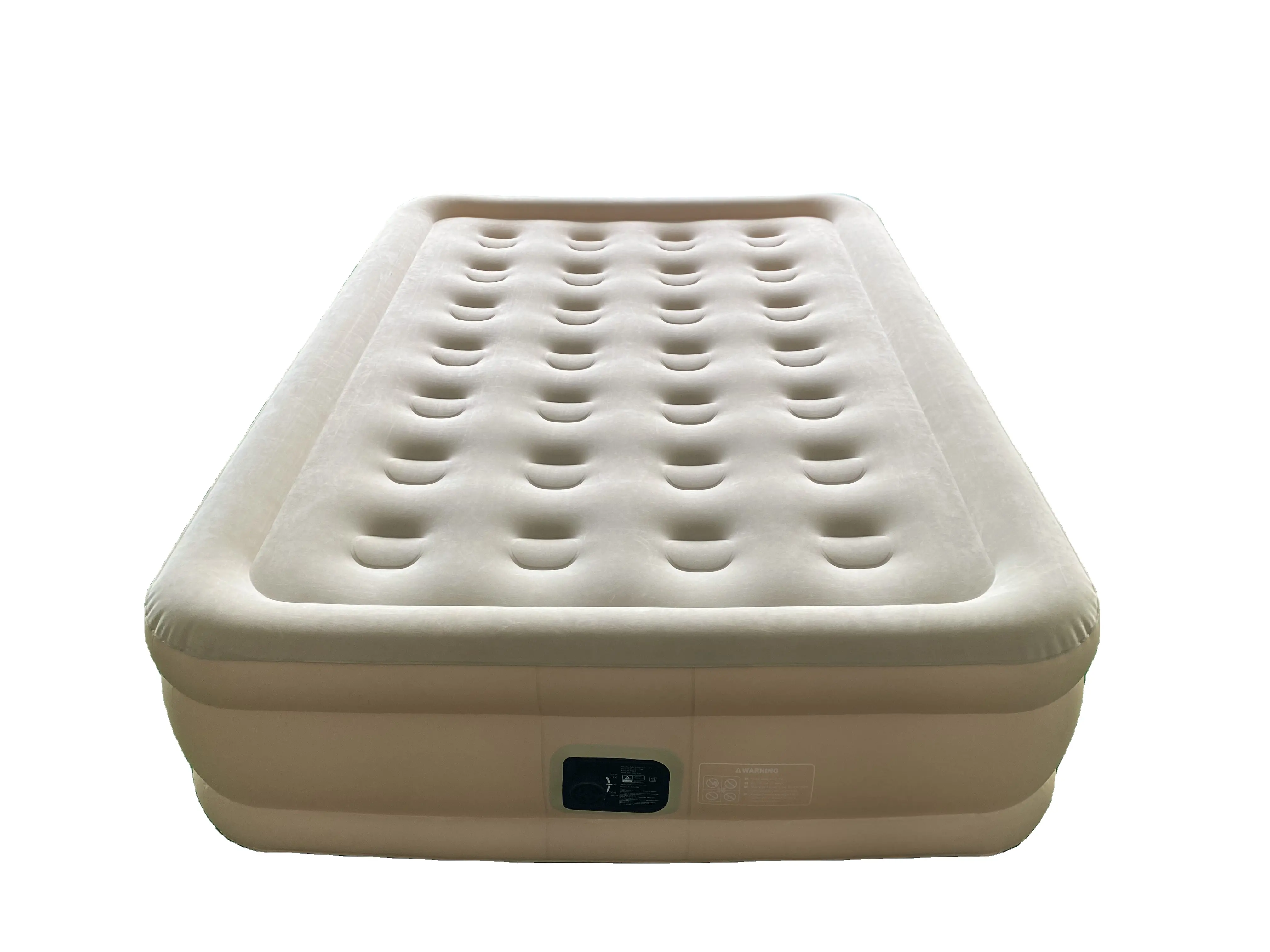 Materassi gonfiabili floccati King Size Airbed con pompa ad aria