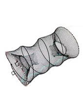 Nouveau filet de pêche robuste pour poissons et crevettes, cage de pêche à ressort 80*110cm en plastique HDPE/PE/PP, piège d'aquaculture pour homard en acier