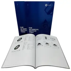 Factory Wholesale Perfect Binding Fashion Booklet Catalog Magazine Full Color Advertising Custom Softvover Book Printing