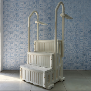 <span class=keywords><strong>Escalier</strong></span> <span class=keywords><strong>de</strong></span> <span class=keywords><strong>piscine</strong></span> en plastique antidérapant, montage facile, échelle d'accès à la <span class=keywords><strong>piscine</strong></span> avec rampes pour <span class=keywords><strong>piscine</strong></span> <span class=keywords><strong>hors</strong></span> <span class=keywords><strong>sol</strong></span> - Product Image 4
