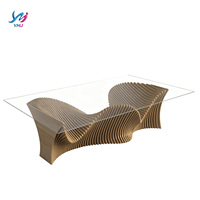 Bureau d'accueil moderne en bois écologique et durable, et table de découpe créative pour la maison, le bureau et l'hôtellerie