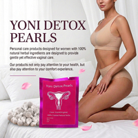 Perles de désintoxication vaginale naturelles à base de plantes pour femmes, tampons nettoyants vaginaux, 100% extraits d'herbes naturelles, antibactériens, contrôle des odeurs, sécurité