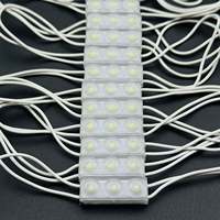 Module LED SMD 2835 110V 220V 29*07MM 3 LED 3000k 4000k 6000k 10000k Corps en ABS étanche Modules LED pour enseignes publicitaires