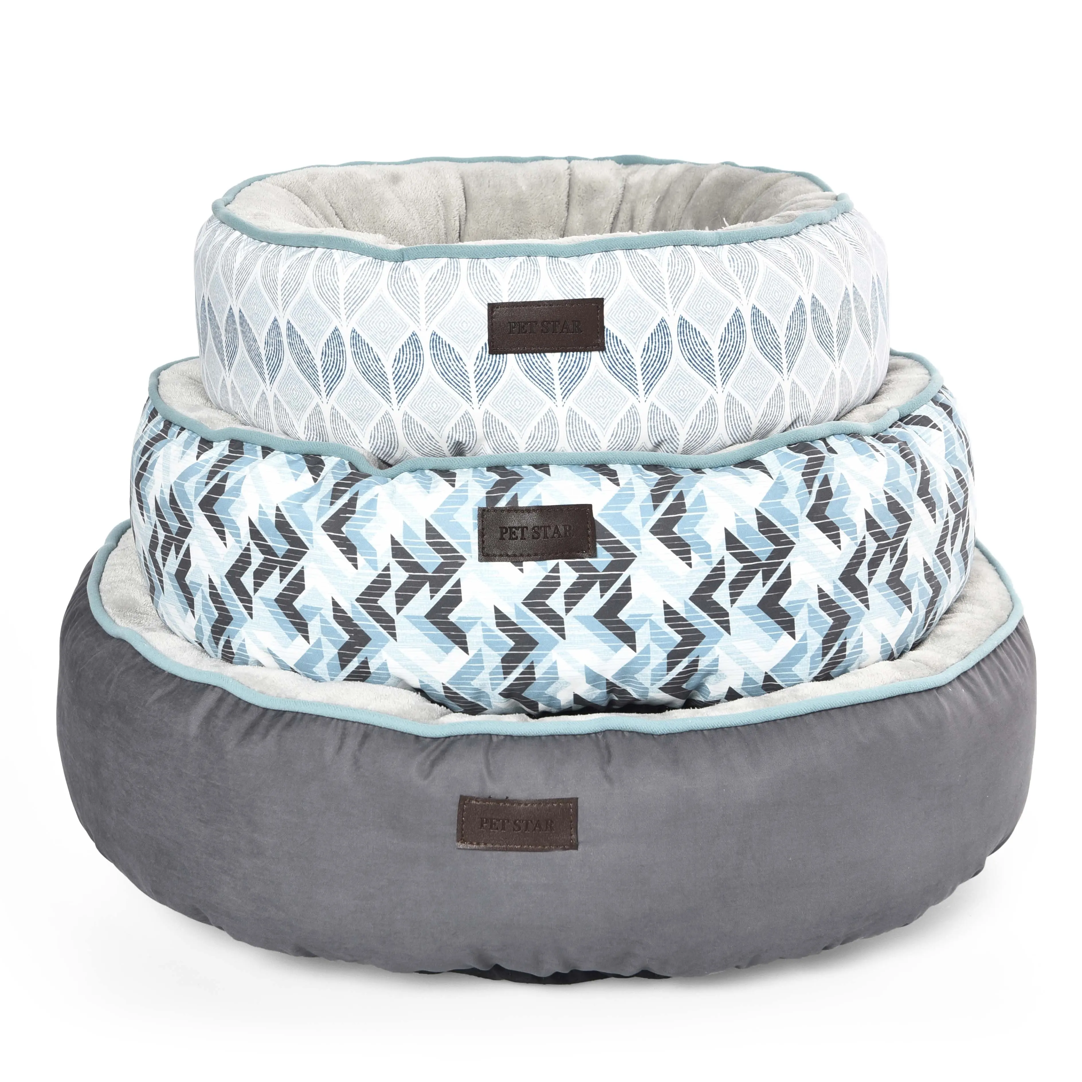 Wholesale price Good quality Round Donut pet bed Odm/oem washable dog bed plush bed ODM/OEM