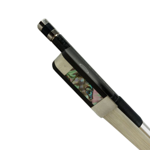 <span class=keywords><strong>Archet</strong></span> de <span class=keywords><strong>violoncelle</strong></span> en fibre de carbone noire de haute qualité à bas <span class=keywords><strong>prix</strong></span> Sinomusik, fabriqué en Chine avec une grenouille en ébène perlé de couleur, logo personnalisé - Product Image 6