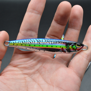 Buena Calidad 30g <span class=keywords><strong>DUO</strong></span> 3D impresión Metal Jig hundimiento rápido señuelo fundición Jigging plomo pescado mar pesca luminoso Jigs cebo duro - Product Image 4
