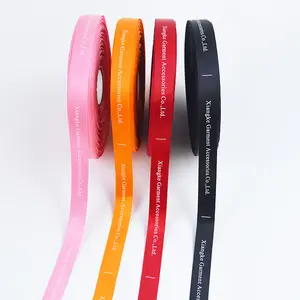 Chất lượng cao không có moq tùy chỉnh SATIN LỤA Grosgrain Ribbon Quà Tặng Ribbon Rolls với logo in để đóng gói Gói