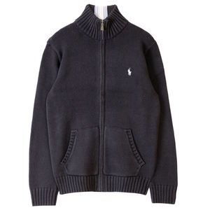 Suéter personalizado de punto de gofres para hombre Suéter de punto con cremallera Suéter de algodón para hombre - Product Image 1