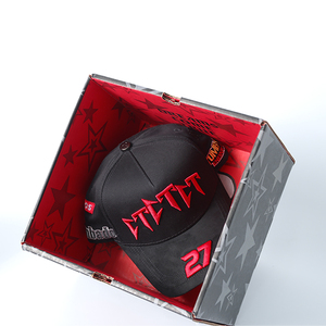 2025 Trong Kho Bán Buôn G5 Tùy Chỉnh 5 Bảng Điều Chỉnh Da Lộn Rộng Brim Snapback Mũ Râu Vàng Originales Gorra Barbas Mũ X Ct - Product Image 2