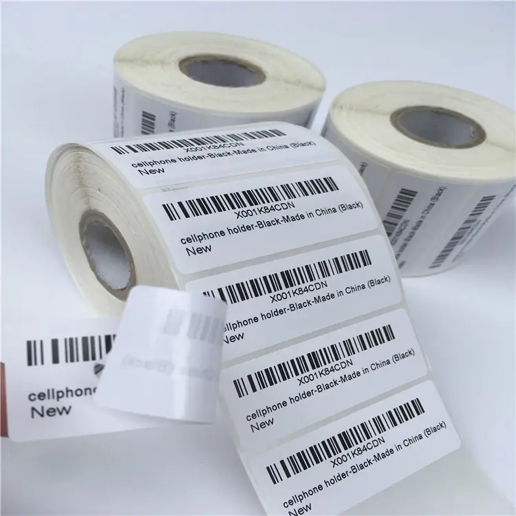 Variable Data Printing Serial Number Barcode Label Packaged Adhesive Sticker