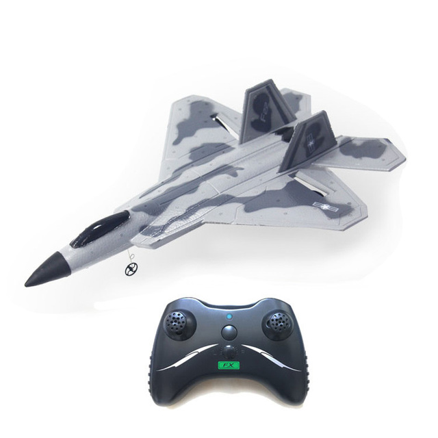 Lehoo Toys RC Fighter Jet F22 RTF Airplane 2.4Ghz 2CH App-Controlled Indoor-Outdoor 120m Control Distance with Charger