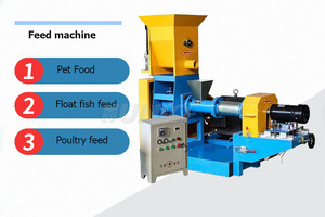 <strong>Chicken</strong> <strong>Feed</strong> Pellet Machine Complete Line 100kg/h Small Fish <strong>Feed</strong> Floating Pellet Extruder Farm Machine - Product Image 4