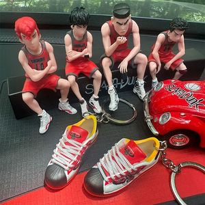 Porte-clés en PVC OEM/ODM, motif <span class=keywords><strong>chaussure</strong></span>, série équipes <span class=keywords><strong>NBA</strong></span>, pendentif <span class=keywords><strong>chaussure</strong></span> de sport, Lakers Celtics, cadeau moderne et minimaliste - Product Image 3