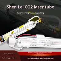 Mesin Pemotong dan Pengukir Laser CO2 Daya Tinggi New Shanghai Shenlei 60W 80W 100W 130W 150W Buatan Tiongkok