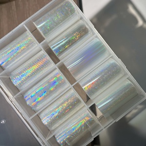 NUEVAS Pegatinas <span class=keywords><strong>de</strong></span> <span class=keywords><strong>Uñas</strong></span> con Efecto Espejo, Serie <span class=keywords><strong>de</strong></span> Colores Degradados con Ondas Láser, Pegatinas Transparentes con Diseño <span class=keywords><strong>de</strong></span> Laberinto y <span class=keywords><strong>Girasol</strong></span> para Arte <span class=keywords><strong>de</strong></span> <span class=keywords><strong>Uñas</strong></span> - Product Image 5