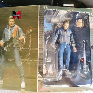 Figurine de collection Marty McFly avec guitare du film Retour vers le futur, modèle en plastique - Product Image 3