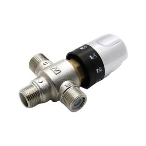 Robinet <span class=keywords><strong>de</strong></span> pluie vert, vanne thermostatique à trois voies pour le contrôle <span class=keywords><strong>de</strong></span> la température <span class=keywords><strong>de</strong></span> l'eau dans les systèmes <span class=keywords><strong>de</strong></span> douche et d'évier, garantie 3 ans, ODM OEM - Product Image 5