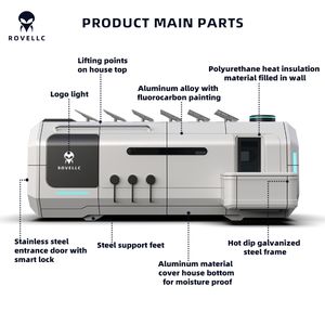 आपकी अनूठी शैली और डिजाइन वरीयताओं के अनुरूप आधुनिक अंतरिक्ष पोड हाउस - Product Image 2