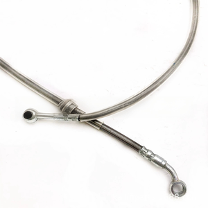 CF MOTO X5 pour <span class=keywords><strong>Cforce</strong></span> 500 CF500AU-6L ATV <span class=keywords><strong>Quad</strong></span> <span class=keywords><strong>450</strong></span> 2015-2018 Année Tuyau de liquide de frein arrière (138MM) Nouvel État 9CR6-081020 Fit - Product Image 6